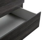 Home Jenson 5 Drawer Chest - Black | Sleek Storage Solution