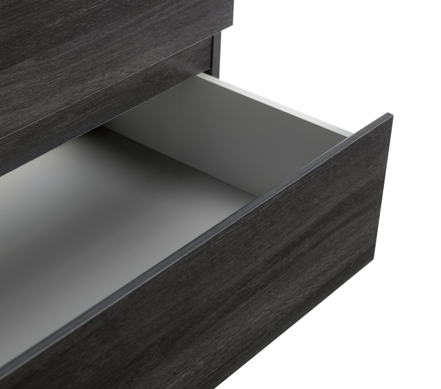 Home Jenson 5 Drawer Chest - Black | Sleek Storage Solution