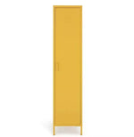 Habitat Tall 1 Door 4 Shelf Locker - Mustard ( B Grade 26076 )