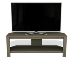 AVF Calibre TV Stand With Storage Up to 55 Inch 115cm - Grey Wood Effect TV Unit