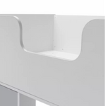 Jackson High Sleeper Bed Frame - White and Grey (B GRADE)