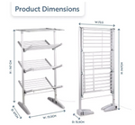 Minky Sure Dri 23m 4 Tier Heated Clothes Airer ( NO Cover )