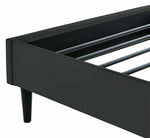 Skylar Single Bed Frame - Black with Memory Foam mattress