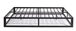 Platform Small Double Metal Bed Frame - Black