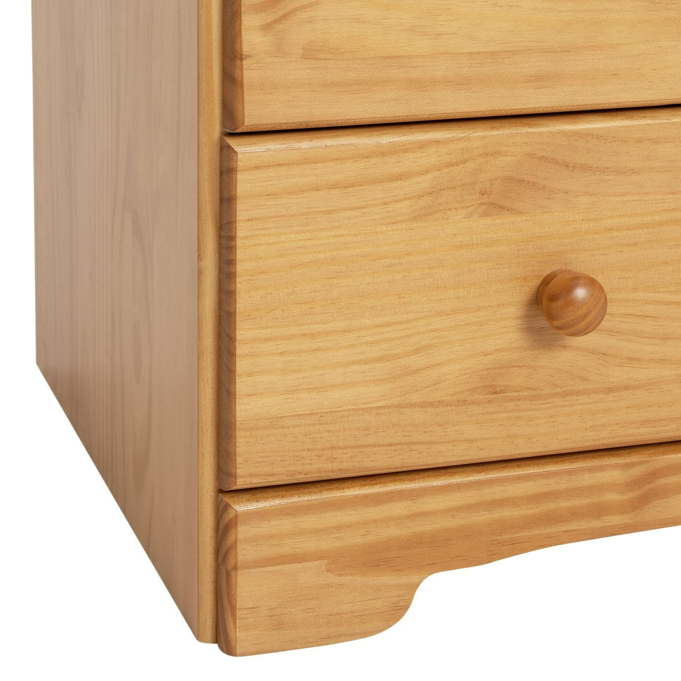 Home Nordic 2 Door 3 Drawer Wardrobe - Pine | wardrobe with drawers