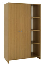 Seville 2 Door Open Shelf Wardrobe - Oak Effect ( B Grade 32586 )
