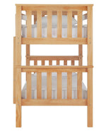 Heavy Duty Detachable Bunk Bed Frame - Pine | Space Saving Sleep Solution