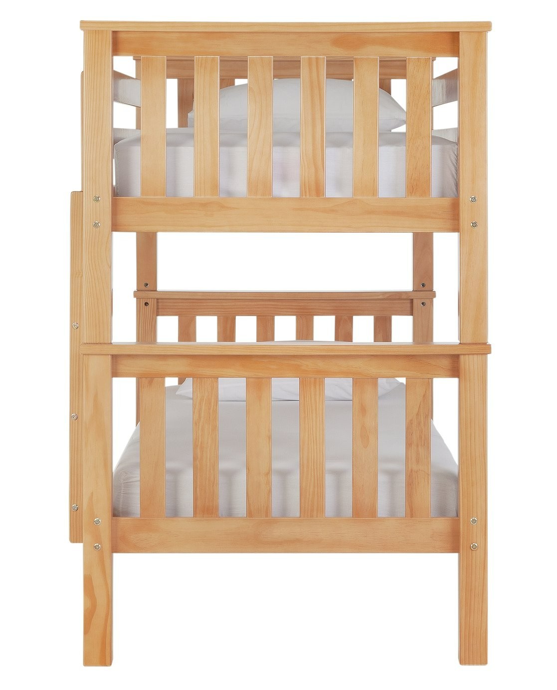 Heavy Duty Detachable Bunk Bed Frame - Pine | Space Saving Sleep Solution