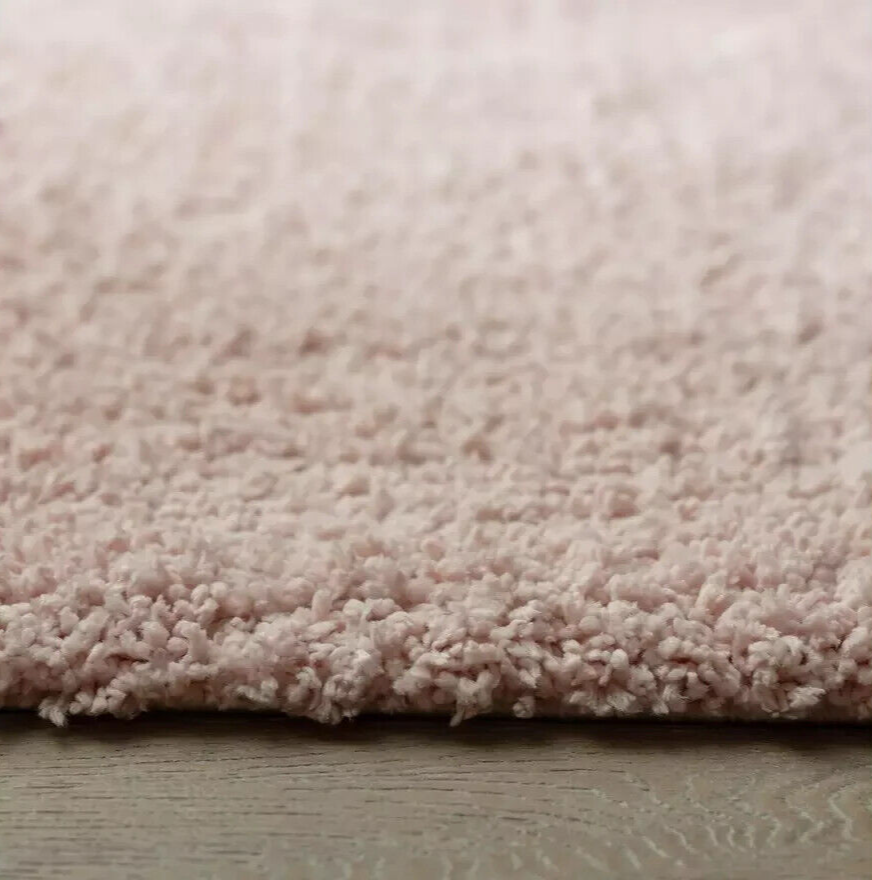 Habitat Recycled Cosy Plain Shaggy Rug - 160x230cm - Pink