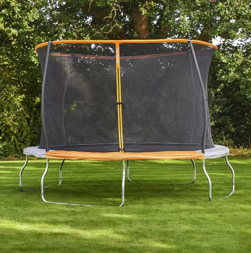 Sportspower 10ft Outdoor Kids Trampoline with Enclosure