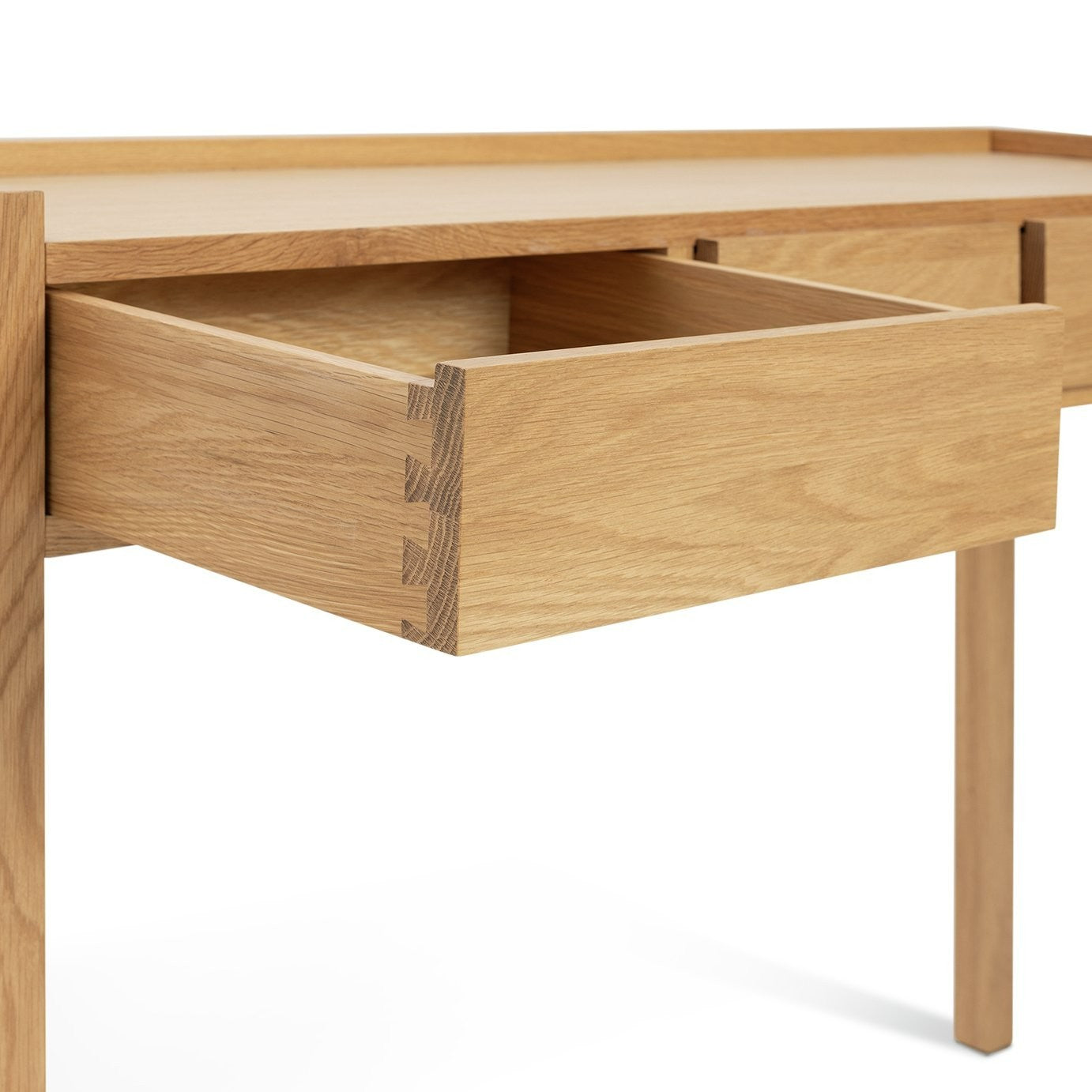 60 Hana Dressing and Console Table - Oak | Timeless Design Vanity Station