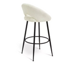 Habitat Hermione Boucle Bar Stool - Cream