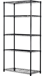 5 Tier Steel Heavy Duty Garage Shelving Unit | Storage Rack Organiser Tool Shelf