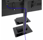 AVF AR-UN60BB Up to 70 Inch TV Stand Black | Modern TV Entertainment Unit