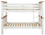 Habitat Heavy Duty Bunk Bed Frame - White and Pine