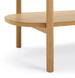 Edin 5 Tier Shelving Unit Natural | Freestanding Display Shelves Storage Rack
