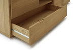 Block 1 Drawer Oak Sideboard - Natural | Block Collection Wooden Cabinet