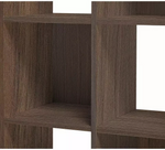 Home Home 9 Cube Storage Unit Walnut | Modular Shelving Organiser Furniture