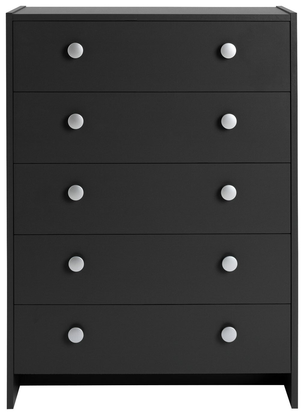 Seville 5 Chest of Drawer - Anthracite (B GRADE)