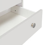 Seville 3 Drawer Chest - White | Bedroom Storage Unit for Clothes & Accessories