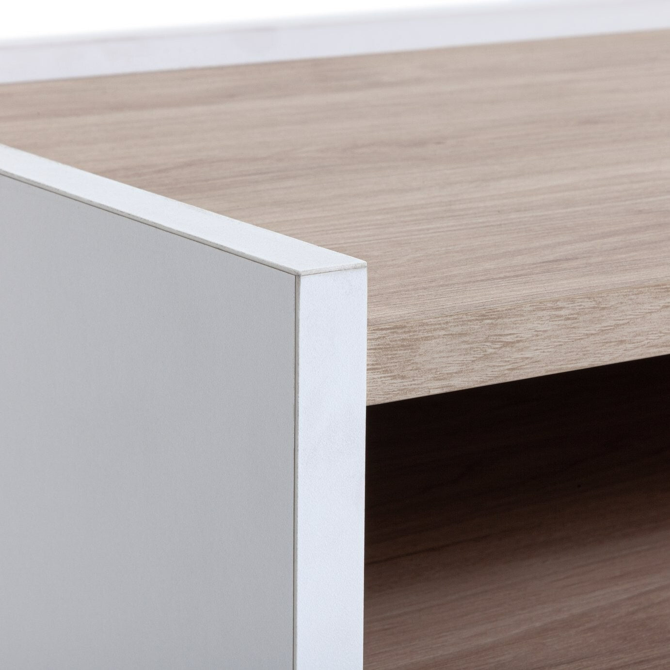 Skandi 3 Drawer TV Unit - White