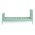 Kids Thea Spindle Single Bed Frame - Duck Egg Blue | Childrens Bedroom Furniture