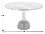 Habitat x Morris & Co. Hammersmith Marble Coffee Table