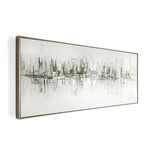 Art for the Home New York Painted Framed Canvas - 120x50cm