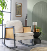 Habitat Rattan Rocking Chair - Cream