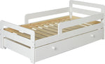 Habitat Ellis White Toddler Bed Frame with Storage ( B Grade 49863 )