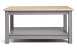 Habitat Winchester Coffee Table - Grey | Oak Effect Top, Living Room Table