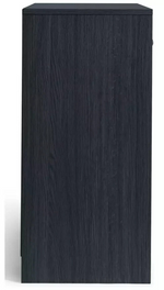Maine 2 Door 1 Drawer Sideboard - Black