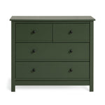 Brooklyn 4 Drawer Chest - Green | Kids or adults bedroom dresser