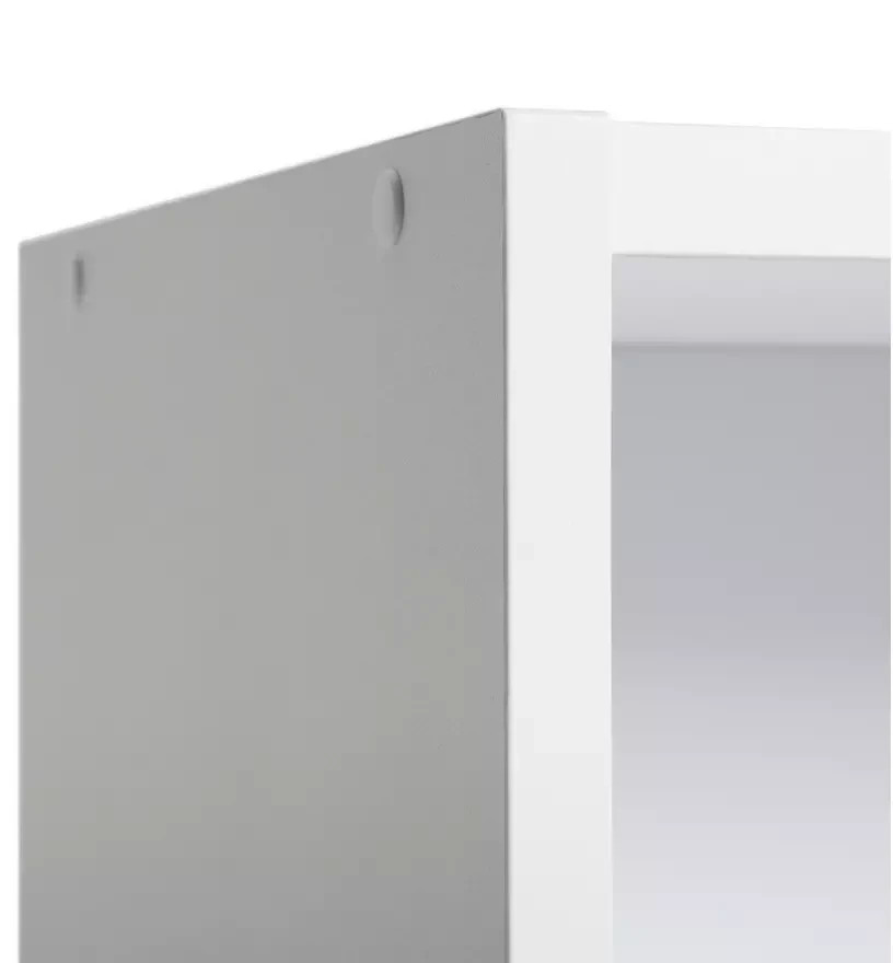 Compton 2 Drawer Bookcase - White (B Grade)