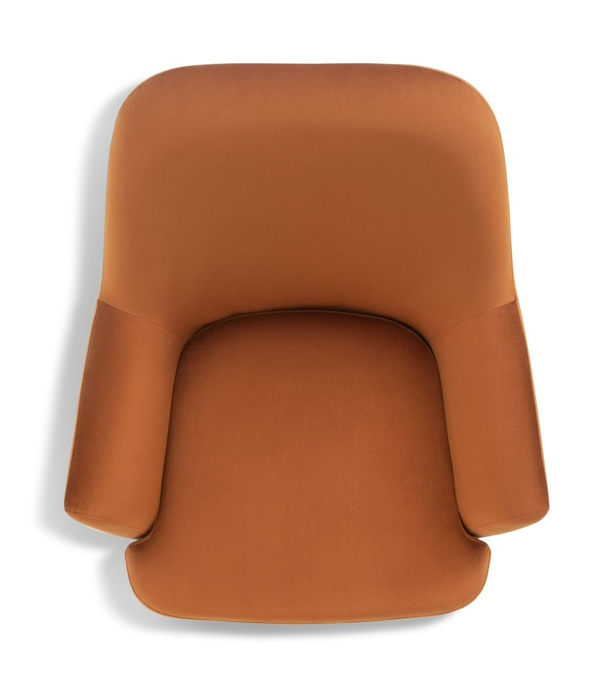 Celine Velvet Accent Chair - Orange | Vibrant Color Accent