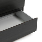 Jenson 3 Drawer Chest - Black Brown (B Grade)
