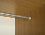 Home Seville 2 Door Open Shelf Wardrobe - Oak Effect | Wardrobe with shelving