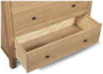 Finchley 4 Drawer Chest - Oak | Modern Bedroom Storage