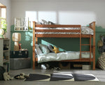 Heavy Duty Detachable Bunk Bed Frame - Pine | Space Saving Sleep Solution