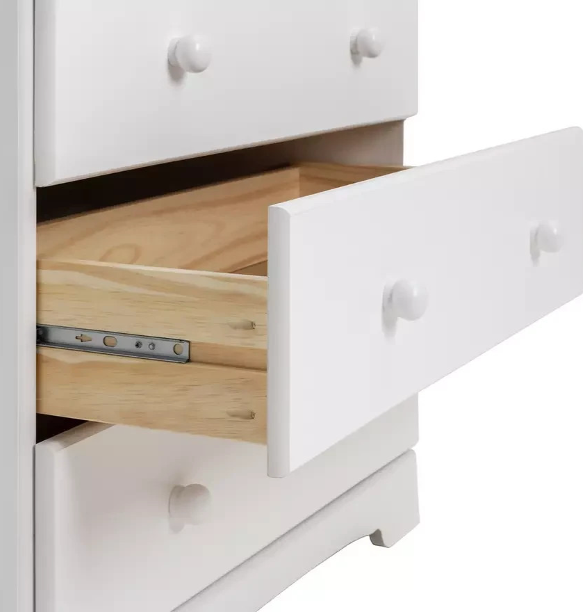 Nordic 2 Door 3 Drawer Wardrobe - White (B Grade)