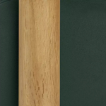 Habitat Dore Velvet Accent Chair - Dark Green | Plush Modern Living Room Seating