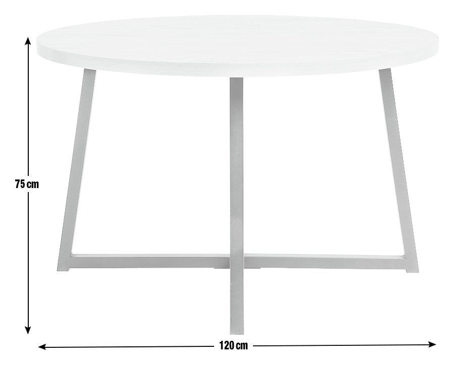 Nomad 4 Seater Dining Table - Oak Effect | Delicious Dining Table Design