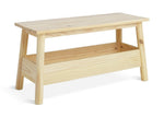 Habitat Akio Solid Wood Storage Bench - Natural