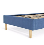 Home Kids Arden Single Upholstered Bed Frame Pink | Children's Bedroom Furniture