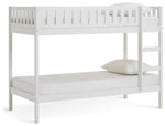 Ronnie Bunk Bed Frame - White | Space-saving kids bunk bed