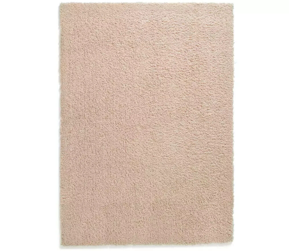 Habitat Recycled Cosy Plain Shaggy Rug - 160x230cm - Pink