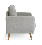 Finney Fabric 2 Seater Sofa in a Box - Grey