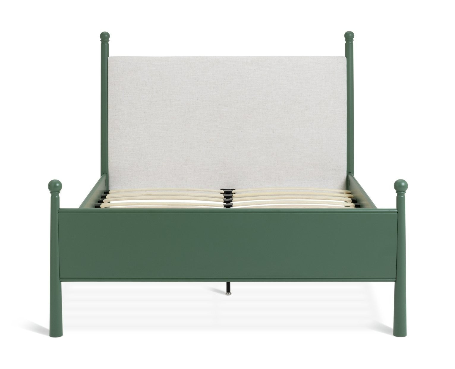 x Morris & Co. Kingsize Bed Frame - Green | Elegant Upholstered Comfort