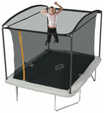 Sportspower 6ft x 8ft Trampoline with Enclosure - Rectangular For Kids Adults