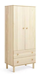 Habitat Akio 2 Door 2 Drawer Wardrobe - Pine ( B Grade )